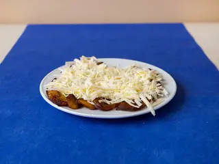 Ración De Plátano Macho Frito Y Queso