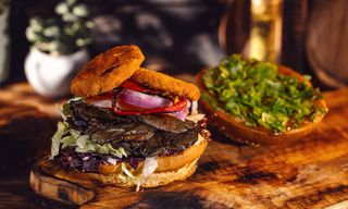 ვეჯი ბურგერის კომბო მენიუ