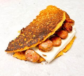 Cachapa De Chorizo