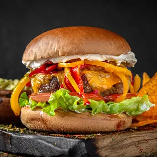 MEXICAN BEEF BURGER