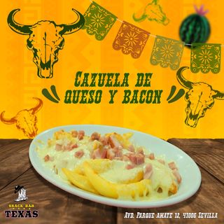 Cazuela De Patatas Con Queso Y Carne