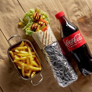 Комбо з маминою шаурмою з курочкою