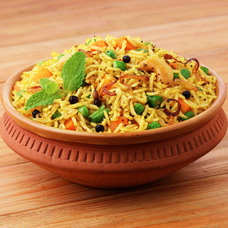 Vegetables biryani