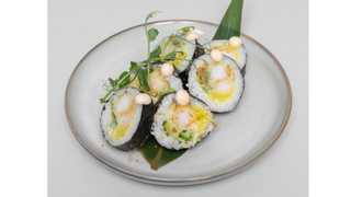 Futomaki z Krewetkami w Tempurze