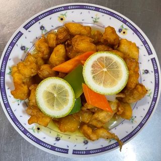 Pollo Con Salsa Limón