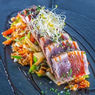 Tataki De Atún Rojo A La Brasa