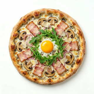 Pizza tartufata mediana