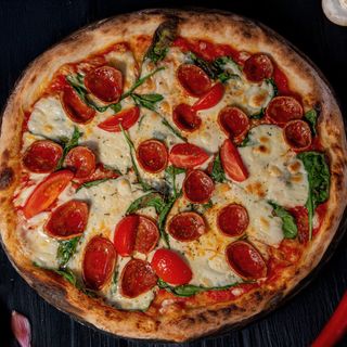 Pizza Chorizo e Spinaci Ø 32cm