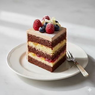 Trozo de pastel (porción)