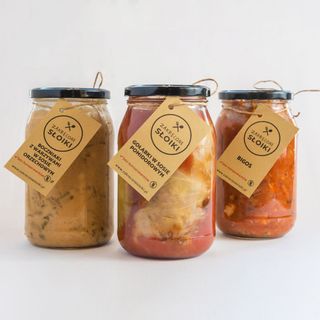 Boczniaki w sosie orzechowym Vegan