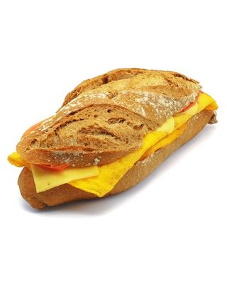 Bocadillo De Tortilla Con Empanado Y Mechada (1/2 Kg.)