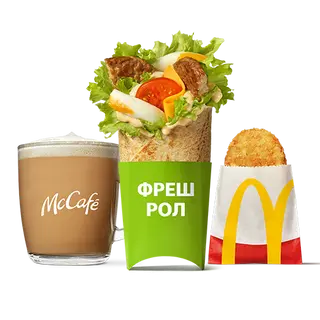 Фреш Рол Меню