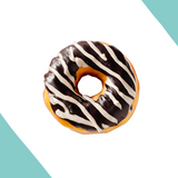 Donut Zebrato al gusto Cioccolato