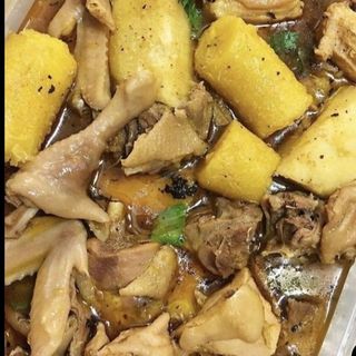 Guinea fowl pepper soup