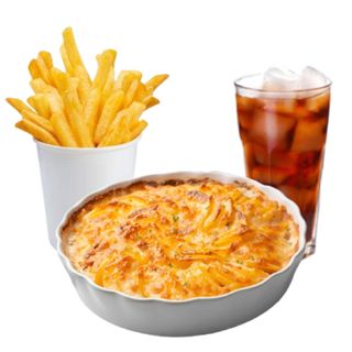 Menú patatas gratinadas