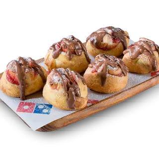 Sweet Rolls z malinami i czekoladą