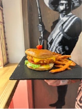 Boho Chicken Burger