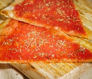 Pizza marinara al spicchio 
