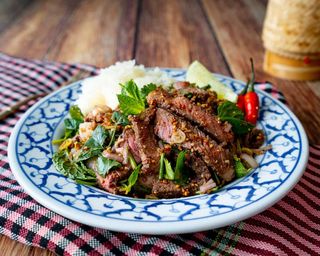 Thai Beef Salad (Nam Tok)