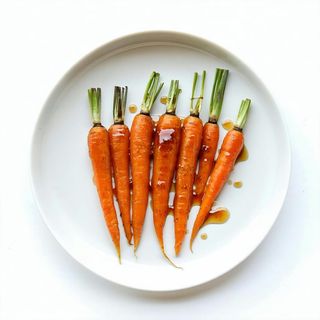 Carote glassate al miele