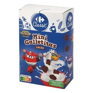 Galletas Cacao Minis Carrefour 500 Gr.