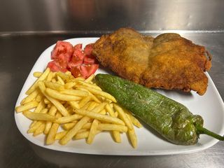 Cordon bleu con patatas