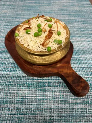 Arroz de Ervilha Pulao