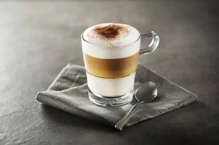 Latte macchiato caramel