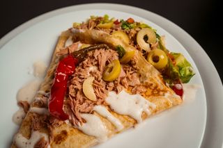 Crêpe Pizza