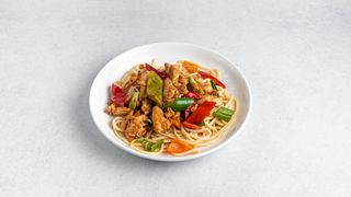 Лагман с курицей