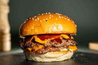 Spicy Smashed Burger