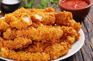 Tiras de pollo estilo kentucky