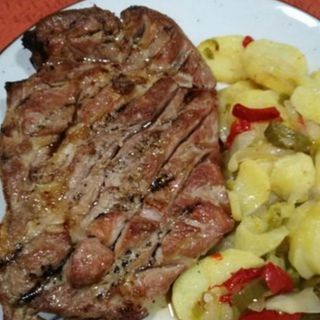 55. Churraco de cerdo