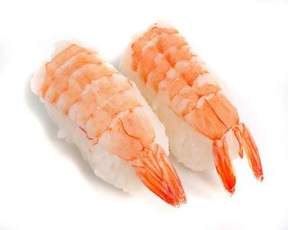 Nigiri de langostinos (2 uds.)