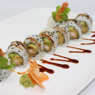 Uramaki tempura di gamberi - 8 pezzi