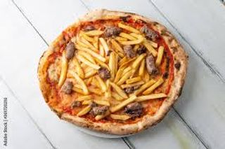 Salsiccia e patatine fritte