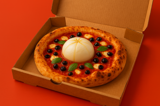 Pizza Burrata & Sobrasada Siciliana Hot Honey