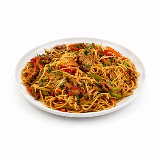 Stir Fry Spaghetti