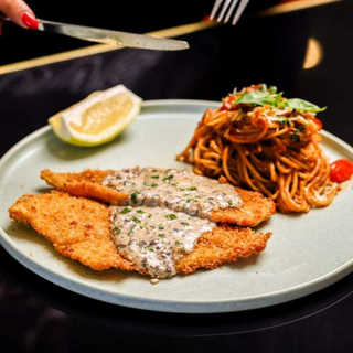  Escalope de poulet pane  