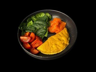 Омлет з лососем (200г)