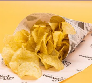 Ración de papas chips