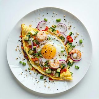 28 Spaghetti con frutti di mare alla piastra