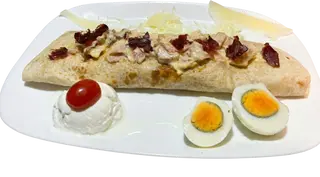 Carbonara wrap
