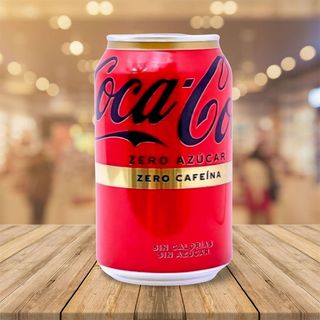 Coca Cola Zero Zero lata 330ml.