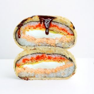 Sushi Burger Salmon