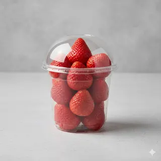 Fresas Sin Topping (Mediano)