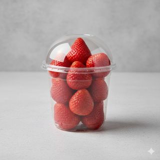 Fresas Sin Topping (Mediano)