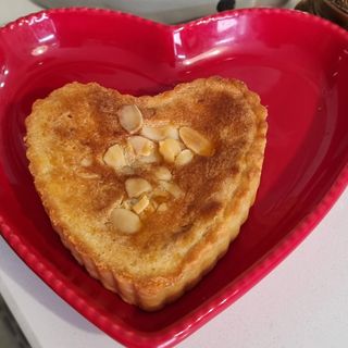 Tartelete de amêndoa e framboesa 