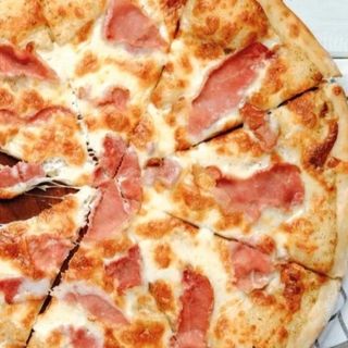 Pizza De York y bacon  (28 Cm.)