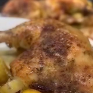 Muslos de pollo con Criollo